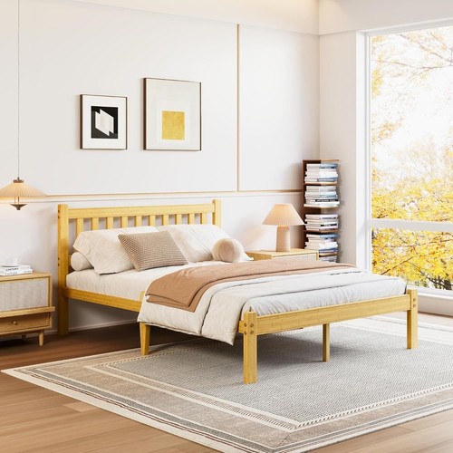 Hunlostten double bed frame - hunlostten,