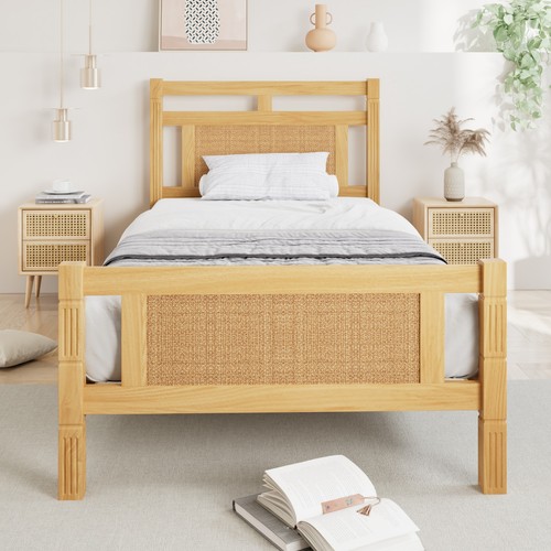 Wooden 3ft single bed - single,