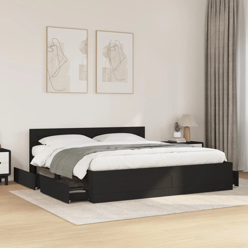 Modern wooden emperor size - modern,