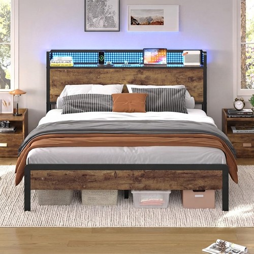 Elegant led lighting bed - elegant, frame