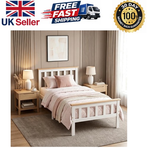 Single pine bed frame 3ft - bed, frame,3ft