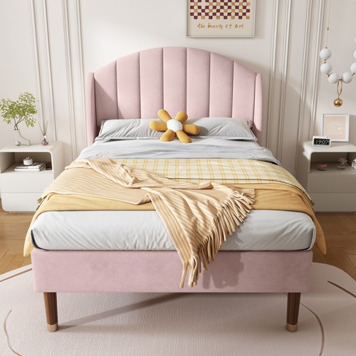 Upholstered 3ft single - upholstered, bed