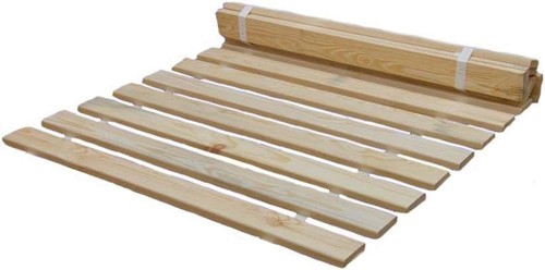 Wooden headboard struts set - wooden,