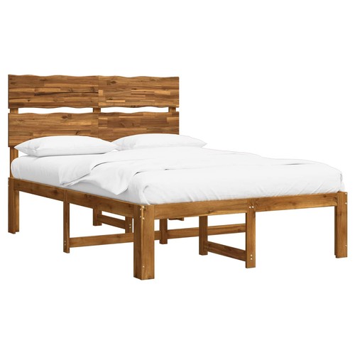 Bed frame with - bed, headboard