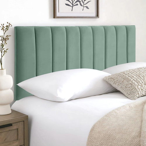 4ft6 double plush headboard - double,