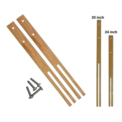 Headboard struts wooden legs - wooden, +