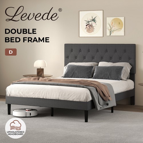Levede bed frame double - bed,