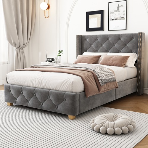 Single bed frame with - frame,