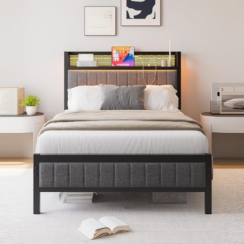 Single bed frame with - single,