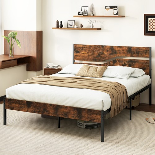 Platform bed wooden - platform,