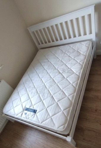 White solid wood - white,