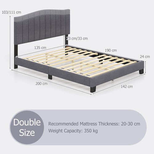 Modern upholstered bed - modern,