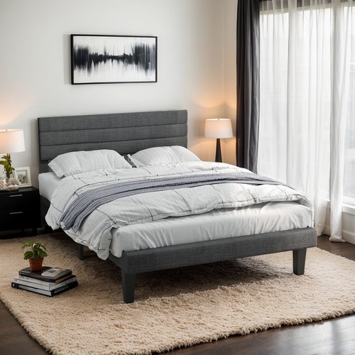 3ft linen upholstered - linen,