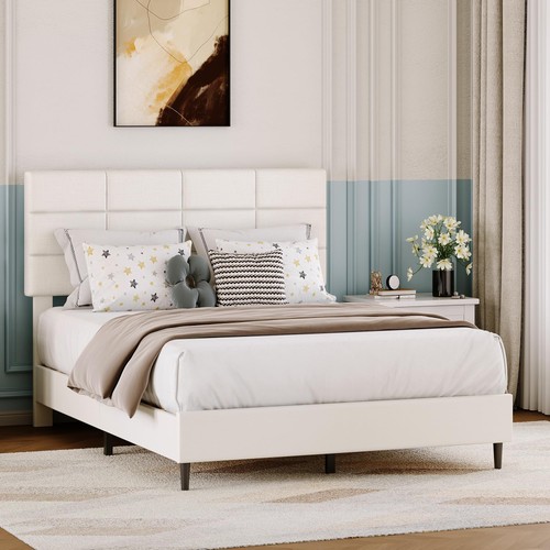 193x137cm bed frame winged - bed,