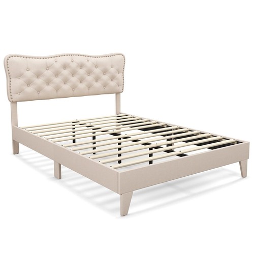 Double wooden bed frame - double,