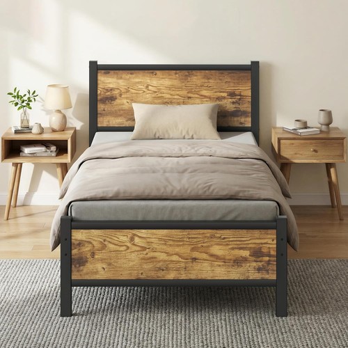 Single bed frame with - single,