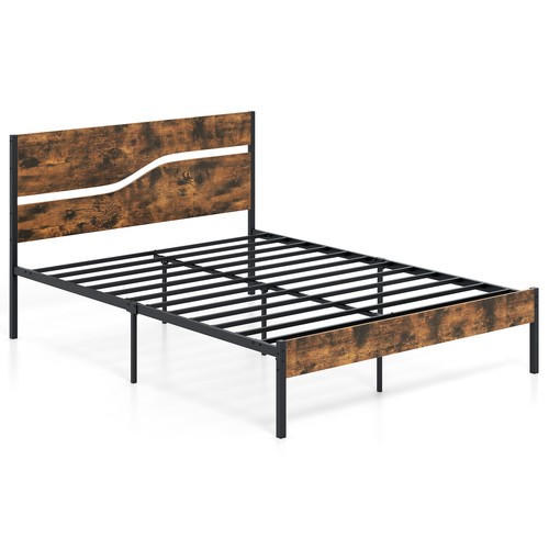 Costway king metal bed frame - king,