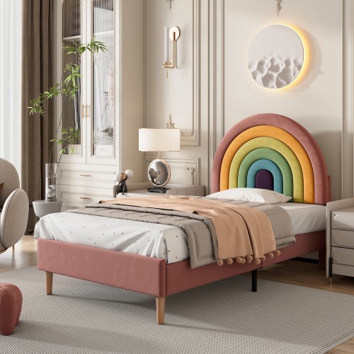 3ft single upholstered bed - 3ft,