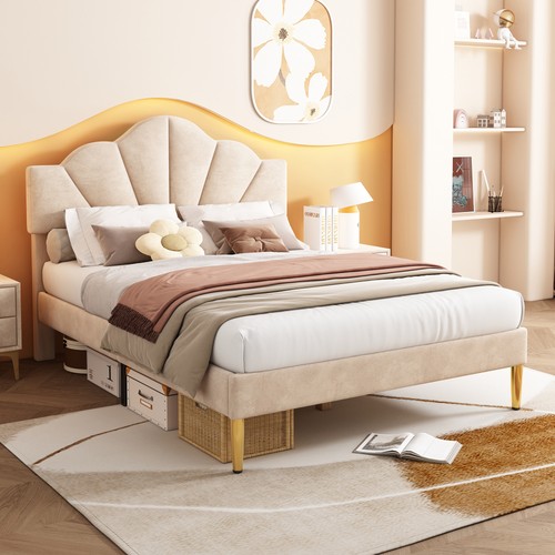 4ft6 double bed - double, frame